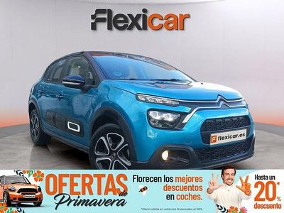 Usado Citroën C3 Feel 110 CV (80 kW) 2022 Azul Utilitario
