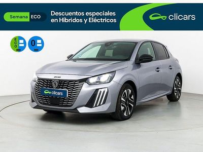 Usado Peugeot 208 Allure 101 CV (74 kW) 2025 Gris Utilitario