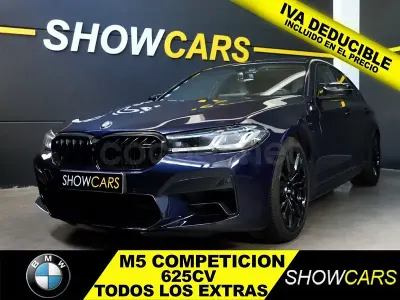 Używany BMW M5 Competition Edition 625 KM (459 kW) 2022 Niebieski Sedan/Limuzyna