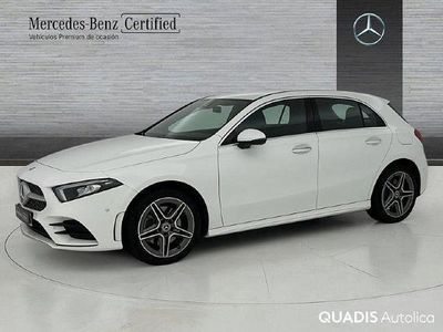Usado Mercedes A250 AMG line 218 CV (160 kW) 2022 Blanco polar
