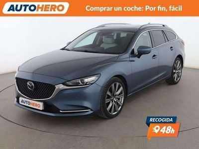 Usado Mazda 6 Sky 196 CV (144 kW) 2019 Azul Familiar