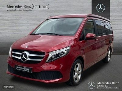 Rojo Usado 2022 Mercedes V220 Marco Polo Monovolumen | 72.900 €