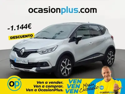 Usado Renault Captur Zen 90 CV (66 kW) 2018 Gris SUV