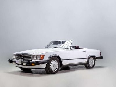 Usado Mercedes SL500 1988 Blanco Descapotable