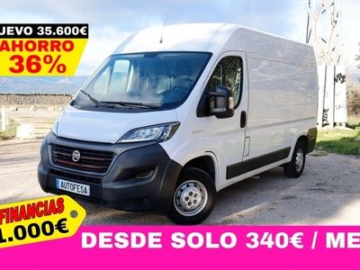 usado Fiat Ducato 30 L2H2 2.3 Furgo 140cv 4P # IVA DEDUCIBLE,BLUETOOTH//VENTA SOLO PROFESIONALES//