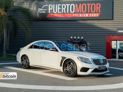 Usado Mercedes S63L AMG 585 CV (430 kW) 2016 Negro Berlina