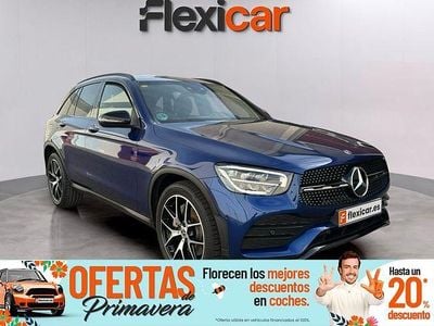 Usado Mercedes GLC200 163 CV (119 kW) 2020 Negro SUV