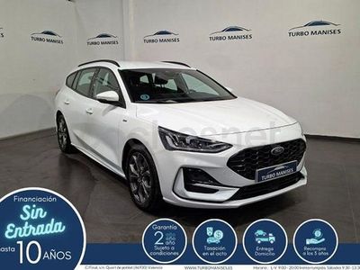 Usado Ford Focus ST-Line 125 CV (91 kW) 2022 Blanco Familiar
