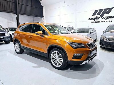 Usado Seat Ateca 4Drive 150 CV (110 kW) 2017 Naranja SUV