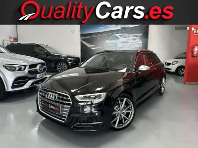 Usado Audi S3 Sportback 310 CV (228 kW) 2018 Negro Utilitario