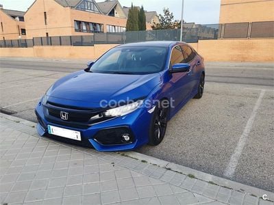 Usado Honda Civic Executive 120 CV (88 kW) 2018 Azul Berlina
