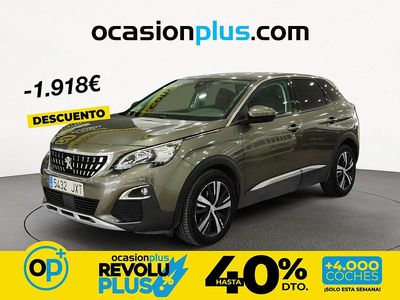 Usado Peugeot 3008 Allure 120 CV (88 kW) 2017 Gris SUV