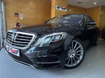 Usado Mercedes S500 455 CV (334 kW) 2013 Negro metalizado Berlina