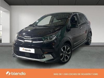 Usado Kia Picanto X-Line 100 CV (73 kW) 2023 Negro Utilitario
