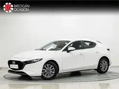 Usado Mazda 3 Prime-Line 140 CV (102 kW) 2025 Blanco Berlina