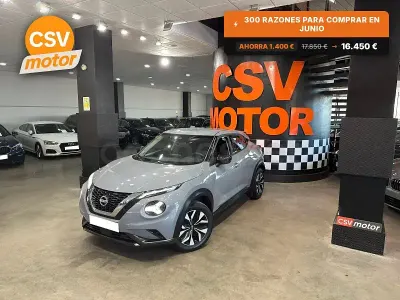 Usado Nissan Juke N-Connecta 114 CV (83 kW) 2023 Gris / plata SUV