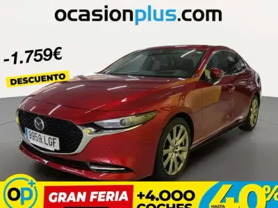 Usado Mazda 3 179 CV (131 kW) 2020 Rojo Berlina