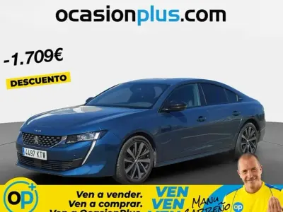 Usado Peugeot 508 GT-line 181 CV (133 kW) 2019 Azul Berlina