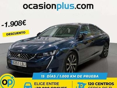 Usado Peugeot 508 GT-line 131 CV (96 kW) 2019 Azul Berlina