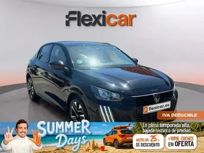 Usado Peugeot 208 Allure 100 CV (73 kW) 2025 Negro Utilitario