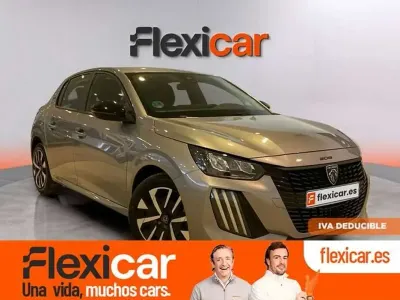 Usado Peugeot 208 Style 101 CV (74 kW) 2024 Gris Utilitario