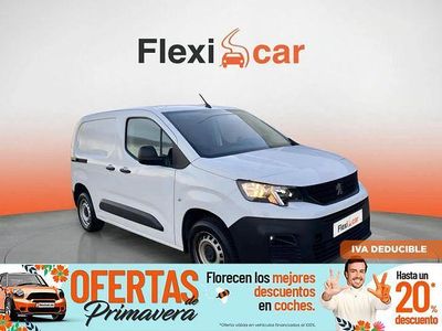 Usado Peugeot Partner 102 CV (75 kW) 2021 Blanco Monovolumen
