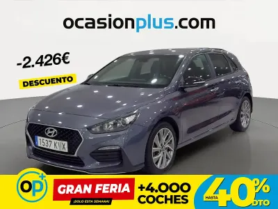 Usado Hyundai i30 N Line 120 CV (88 kW) 2019 Gris