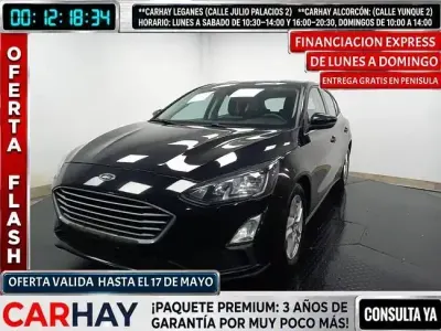 Begagnad Ford Focus Active 125 HK (91 kW) 2020 Svart Sedan