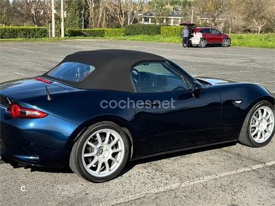 Usado Mazda MX5 184 CV (135 kW) 2021 Azul Descapotable
