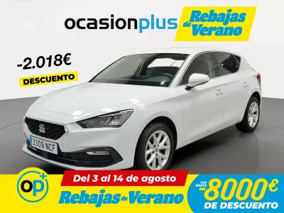 Usado Seat Leon Style 116 CV (85 kW) 2025 Blanco Berlina