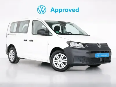 Usado VW Caddy 102 CV (75 kW) 2021 Blanco Monovolumen