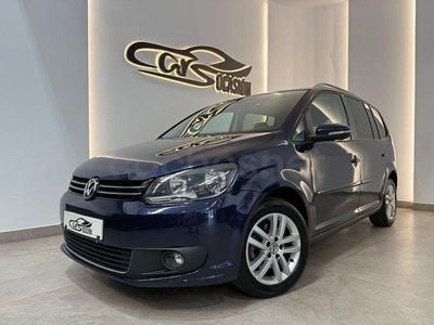 Usado VW Touran Edition 105 CV (77 kW) 2012 Azul Monovolumen