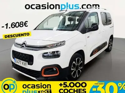 Usado Citroën e-Berlingo Shine 102 CV (75 kW) 2019 Blanco Van