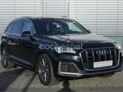 Usado Audi Q7 S-line plus 286 CV (210 kW) 2021 Negro SUV