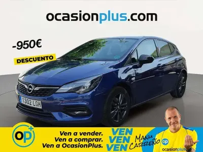 Usado Opel Astra S 110 CV (80 kW) 2020 Azul Utilitario