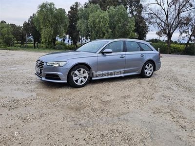 Usado Audi A6 190 CV (139 kW) 2016 Gris / plata Familiar