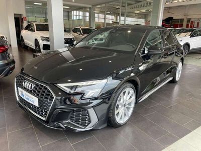 Usado Audi A3 Sportback S-Line 116 CV (85 kW) 2021 Negro Utilitario