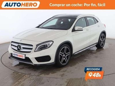 Usado Mercedes GLA220 AMG line 177 CV (130 kW) 2017 Blanco SUV