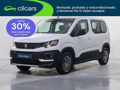 Usado Peugeot Rifter Business-Line 100 CV (73 kW) 2022 Negro Monovolumen