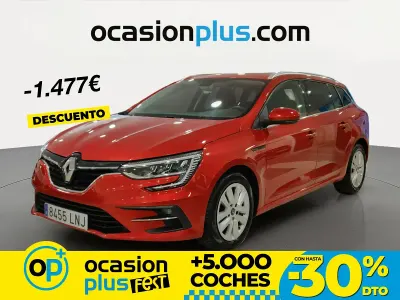 Brugt Renault Mégane GrandTour Intens 115 HK (84 kW) 2021 Rød Stationcar
