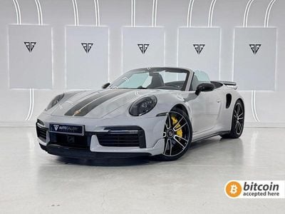 Usado Porsche 911 Turbo S Cabriolet 650 CV (478 kW) 2021 Gris / plata Descapotable