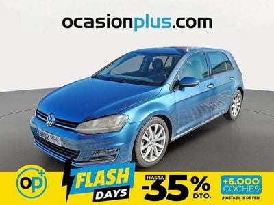Usado VW Golf VII Sportline 150 CV (110 kW) 2013 Azul Utilitario