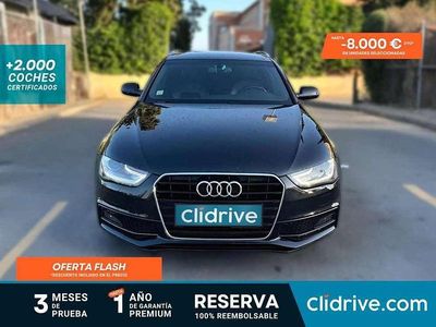 Usado Audi A4 Premium 150 CV (110 kW) 2014 Negro Familiar