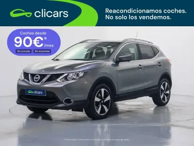 Usado Nissan Qashqai N-Connecta 110 CV (80 kW) 2016 Gris SUV