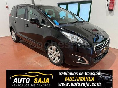 Usado Peugeot 5008 Access 120 CV (88 kW) 2015 Negro Monovolumen