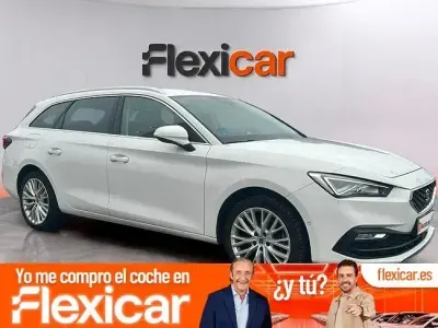 Usado Seat Leon FR 204 CV (150 kW) 2021 Blanco Berlina
