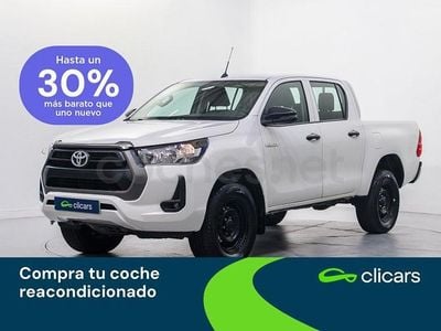 Usado Toyota HiLux 150 CV (110 kW) 2021 Blanco Recogida