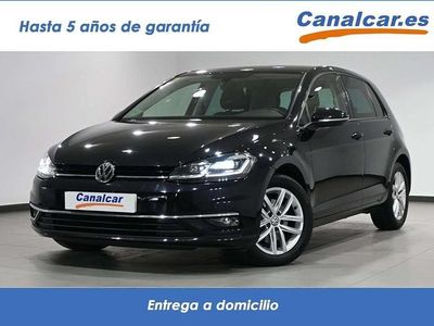 Usado VW Golf VII Advance 125 CV (91 kW) 2018 Negro Utilitario