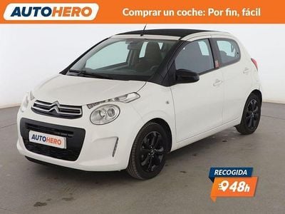 Usado Citroën C1 Feel 83 CV (61 kW) 2017 Blanco Utilitario