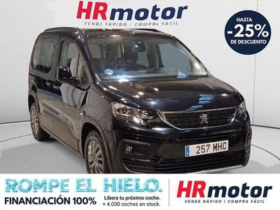 Usado Peugeot Rifter Allure 131 CV (96 kW) 2023 Negro Monovolumen